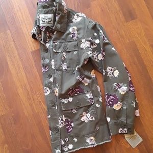 Levi Floral Denim Jacket